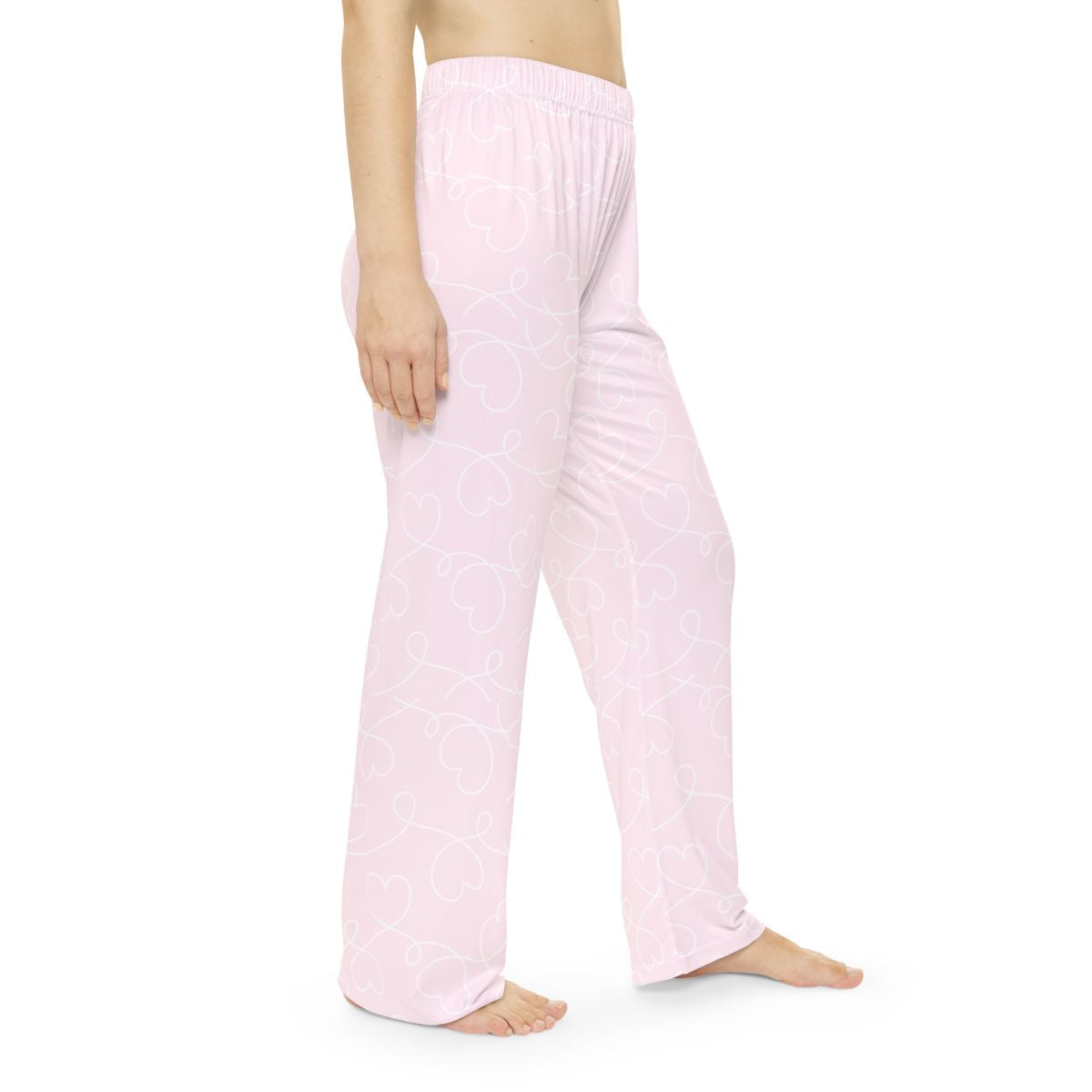 Pink Heart Pajama Pants
